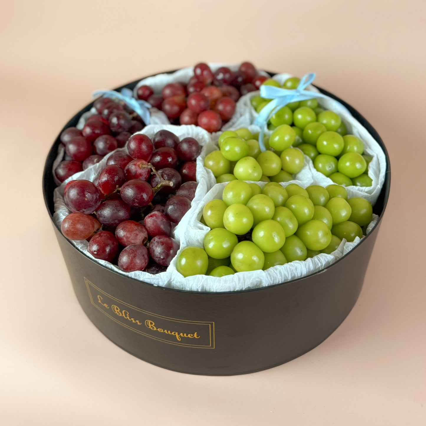 Classic Duo Grape Grand Round Box