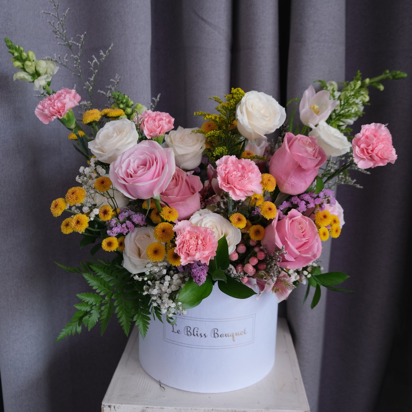 Blooming Spring Pink Yellow Bloombox