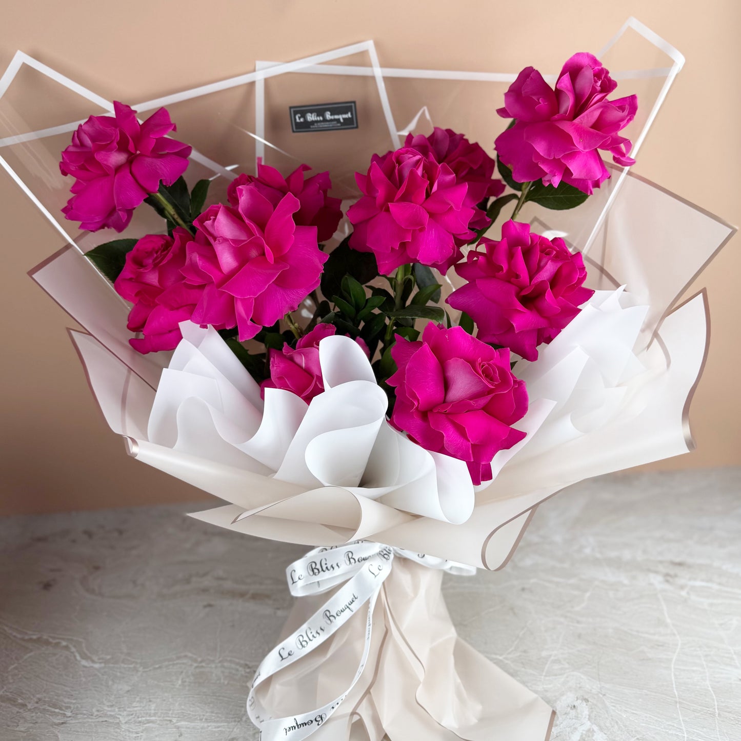 Large Pink Floyd Rose Bouquet