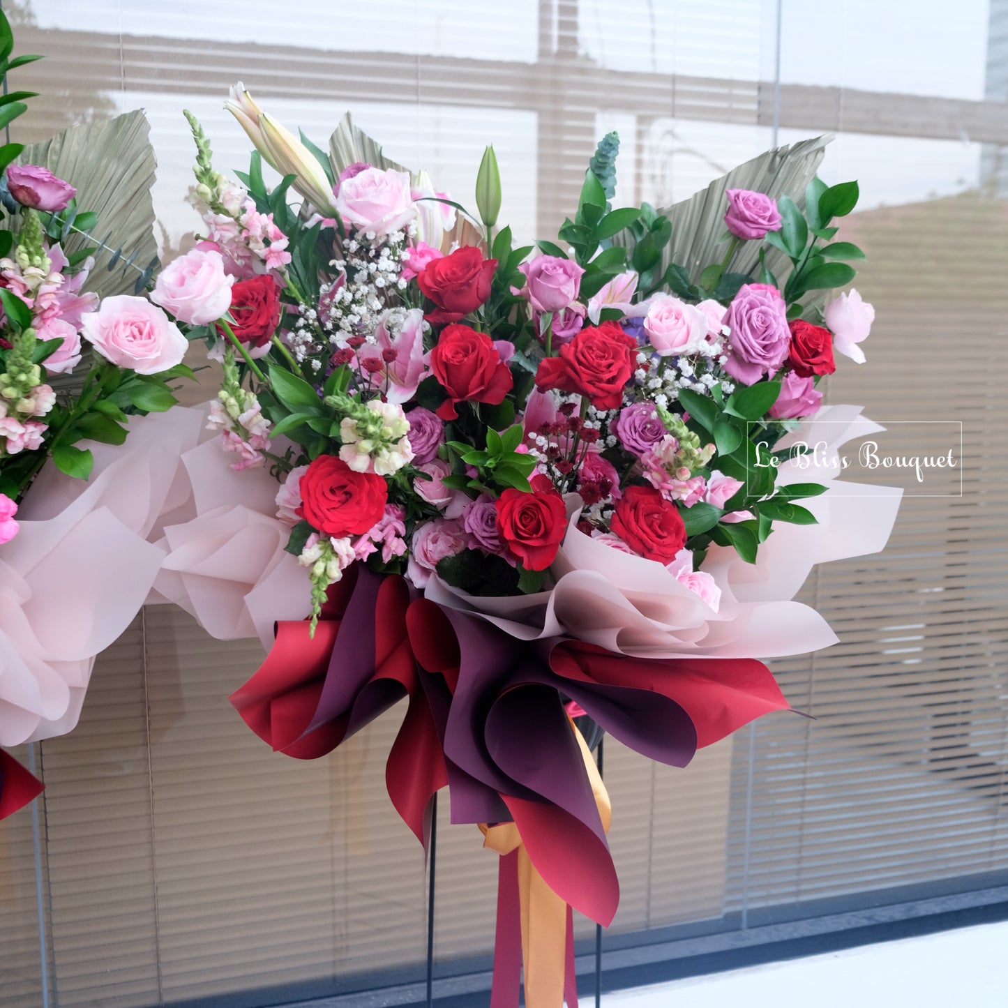 Maroon Rosé Purple Grand Standing Flower