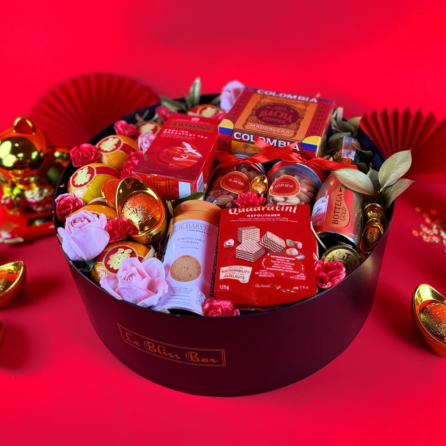 Gourmet Orange Prosperity Round Hamper