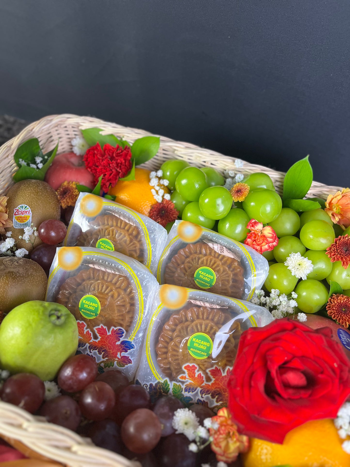 Mooncake Fruit Rattan Box