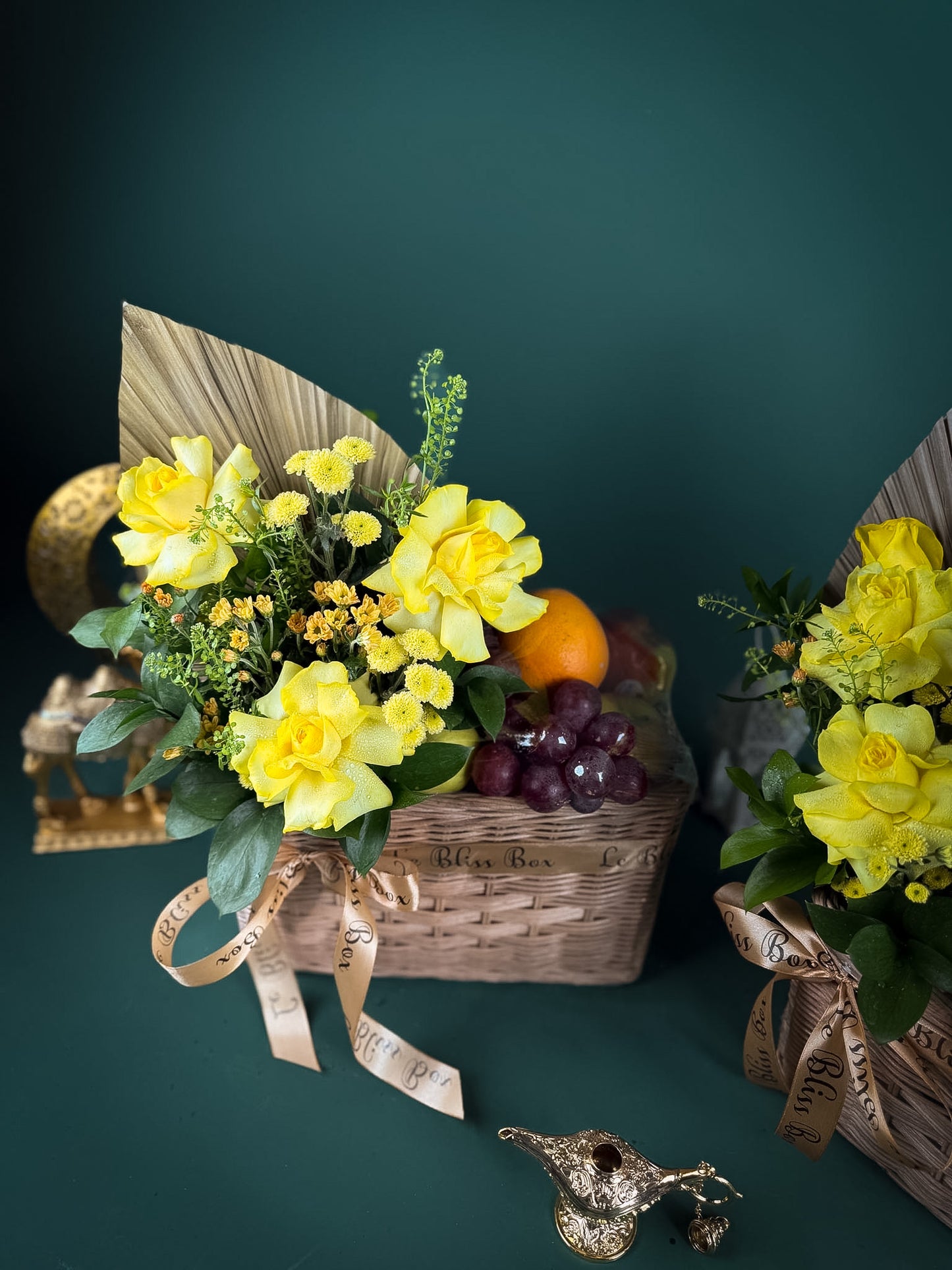 Blooming Yellow Fruit Parcel
