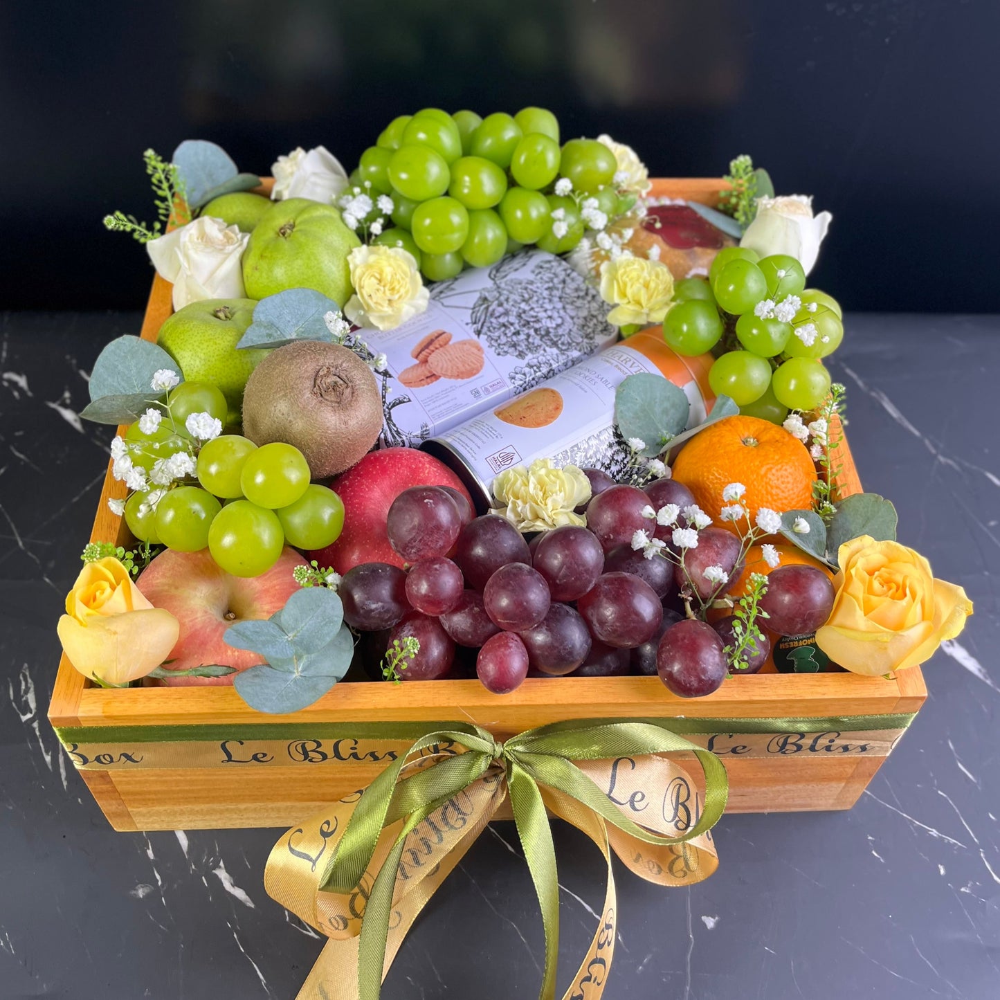 harvest cookies and fruit hamper jakarta tangerang cirebon delivery for eid fitr