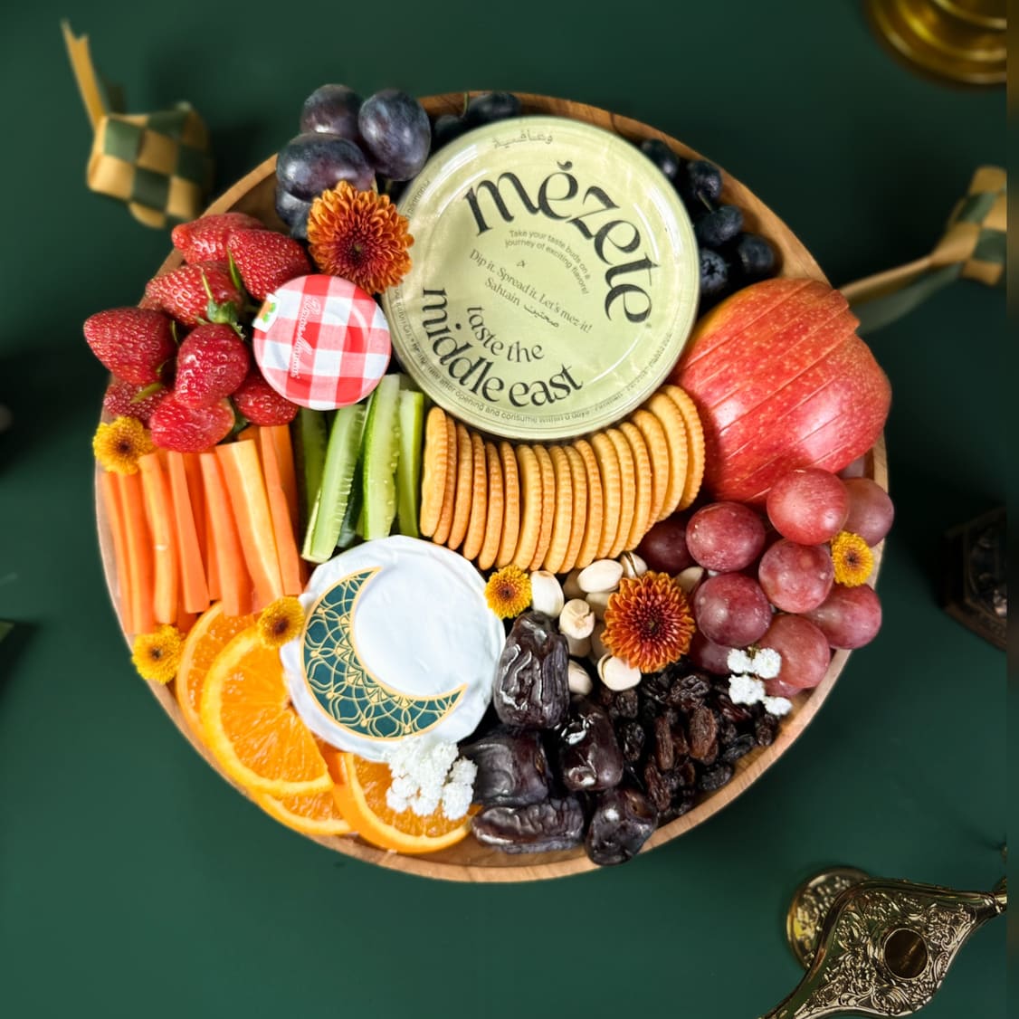 Cheese & Hummus Mezze Platter