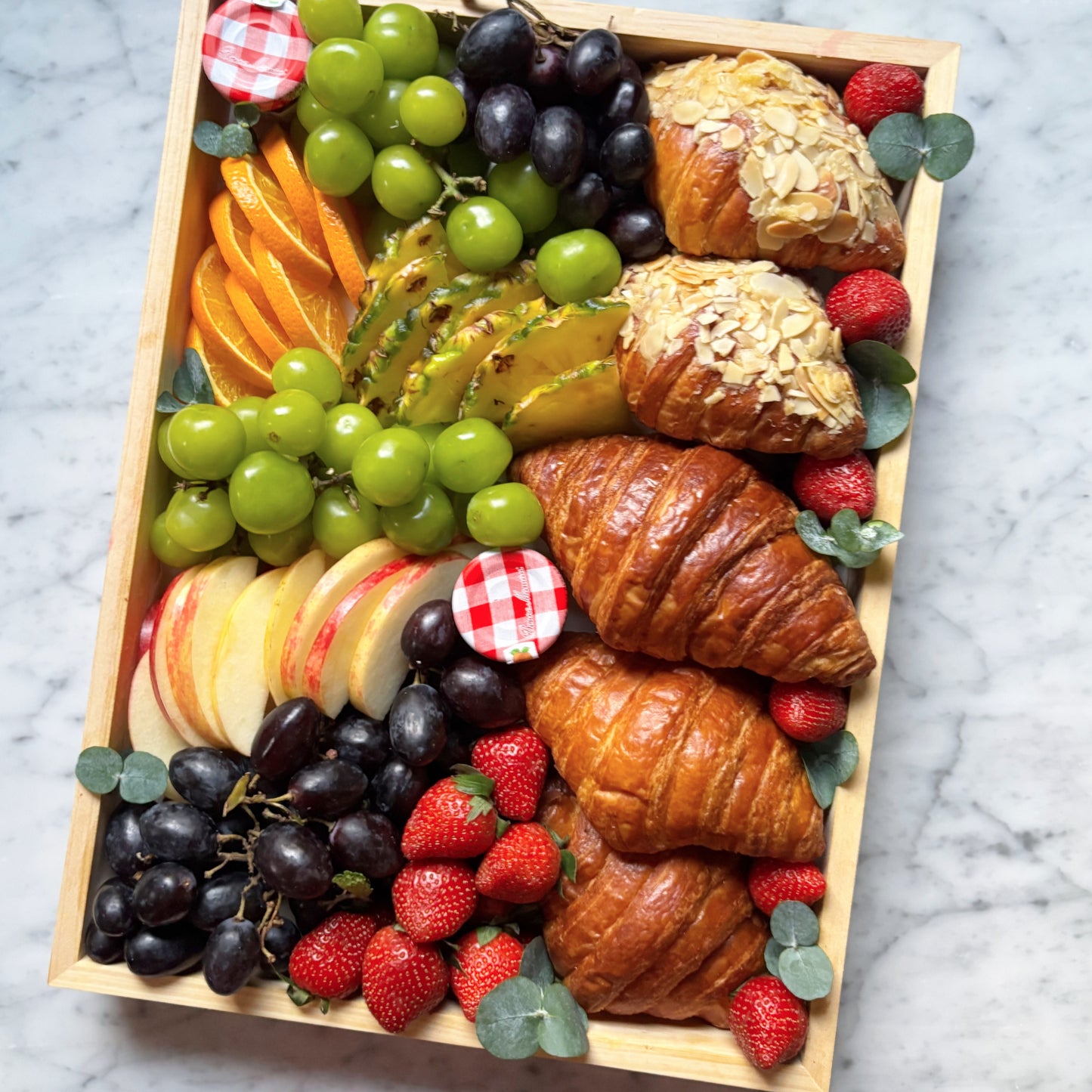 Croissant Fruit Platter