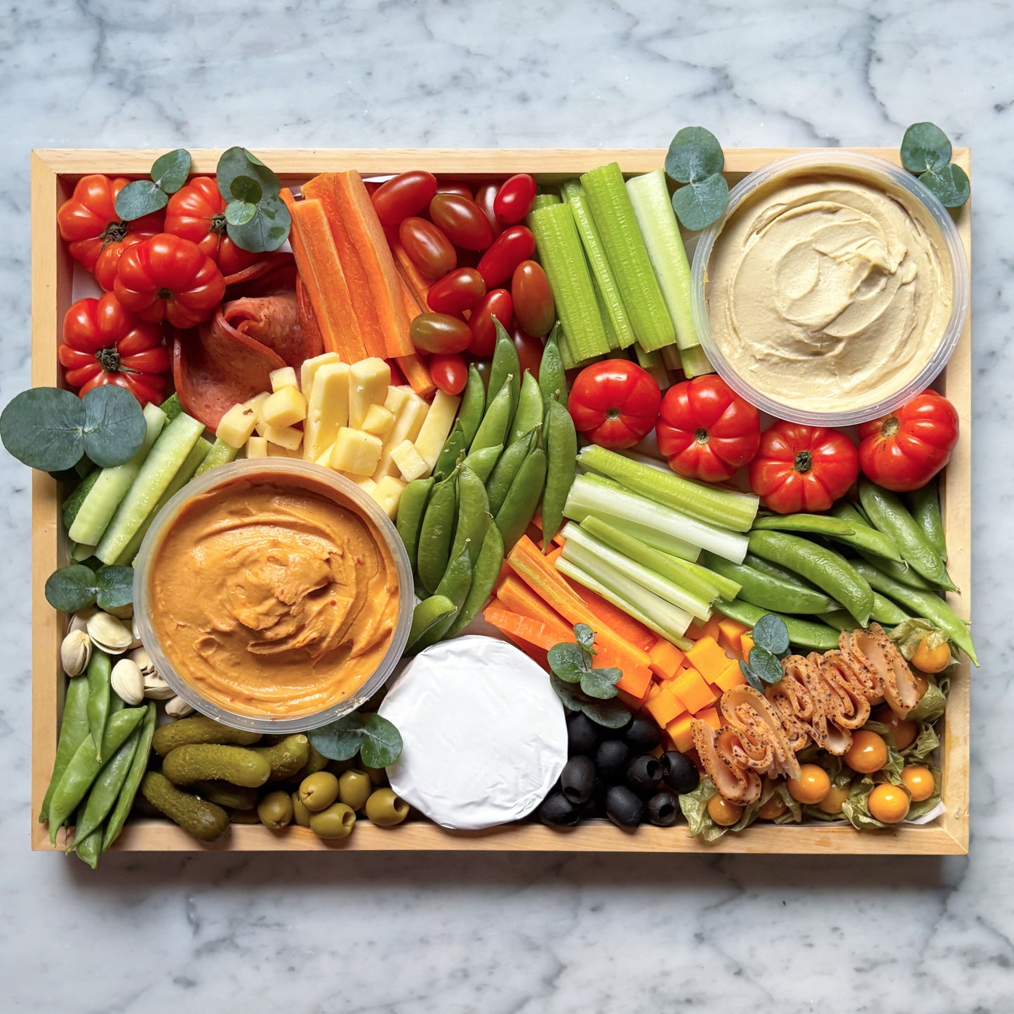 Cheese & Crudités Platter