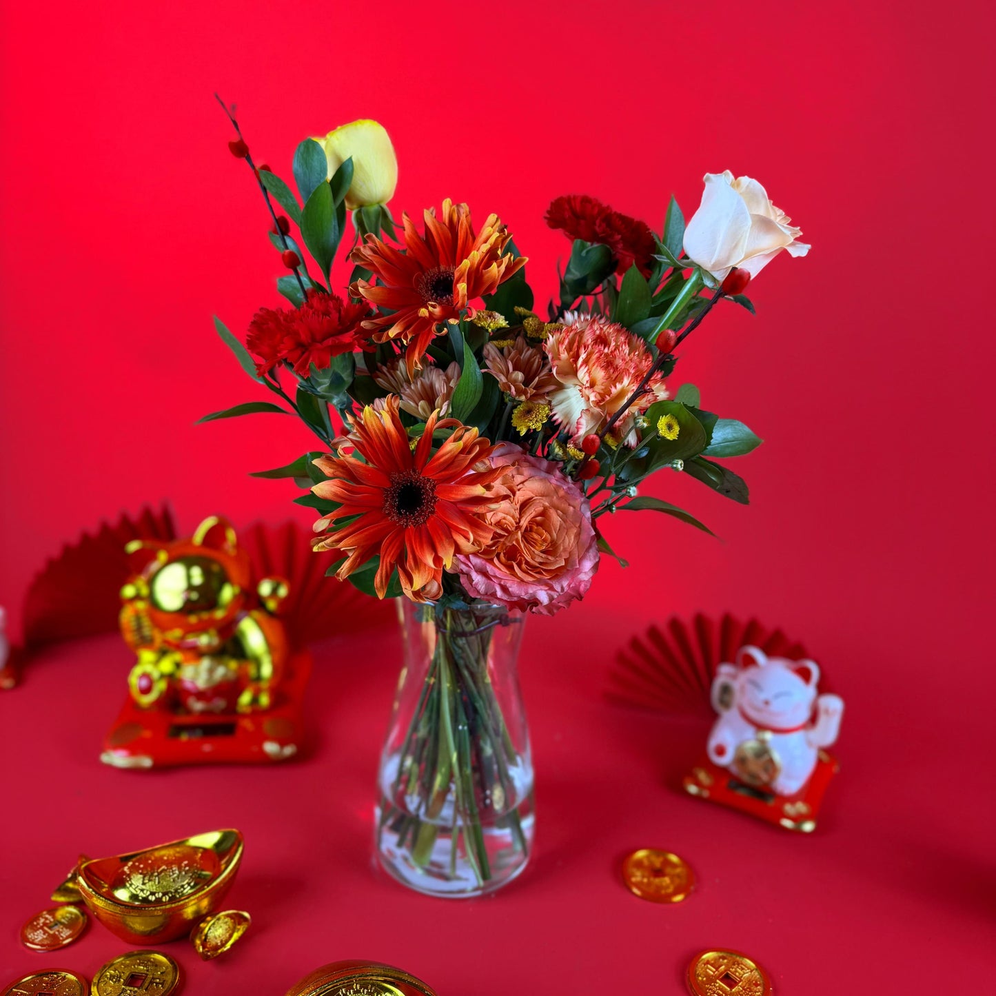 CNY Prosper Bloom Vase