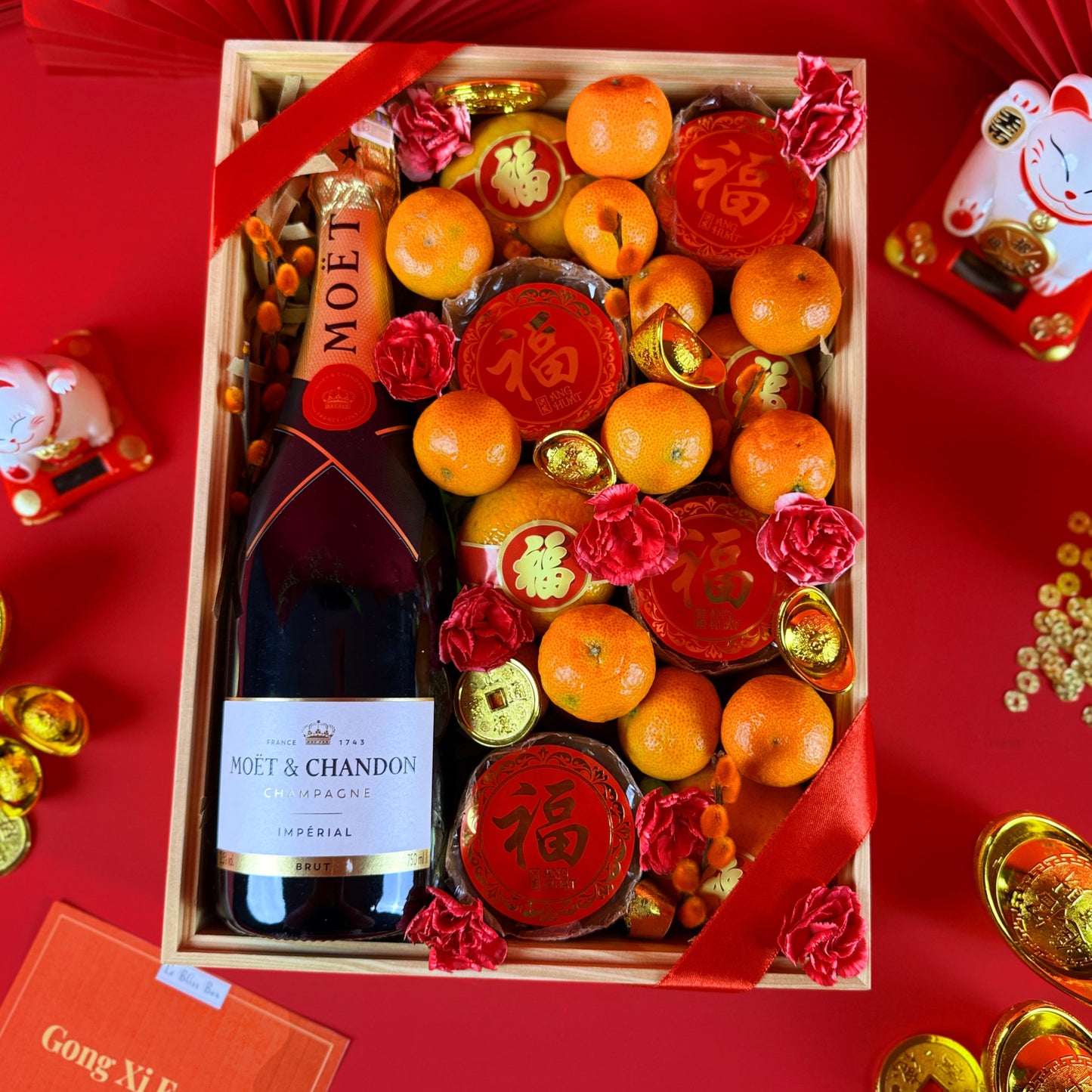 Moët Mandarin CNY Wooden Hamper