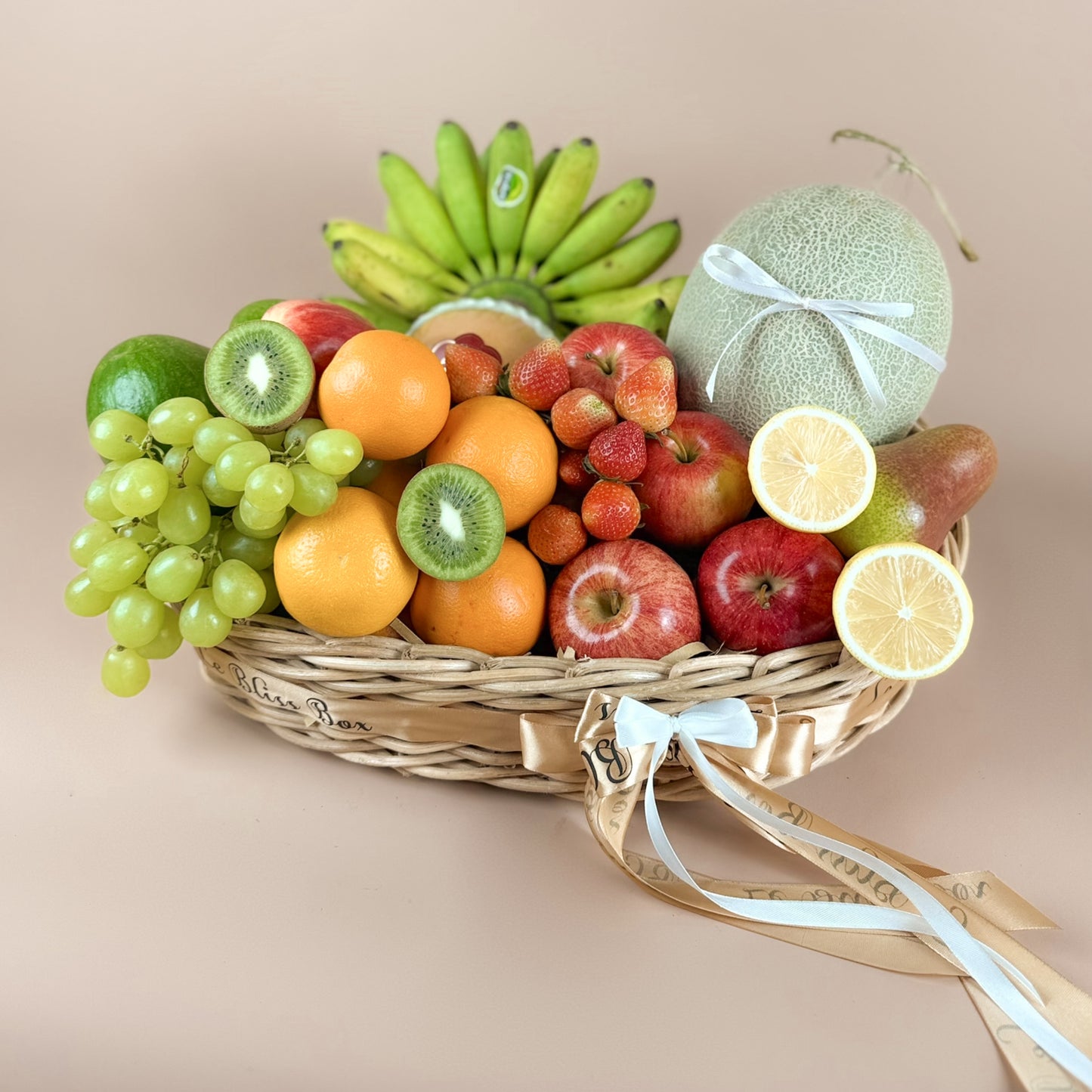 Verdant Harvest Fruit Basket