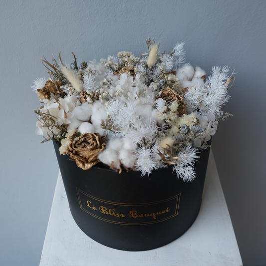 Everlasting Flat Bloombox - Le Bliss Bouquet