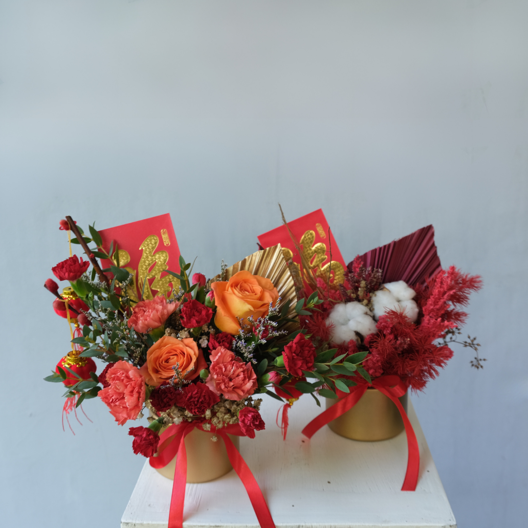 Petite Jar Flower CNY Special - Le Bliss Bouquet