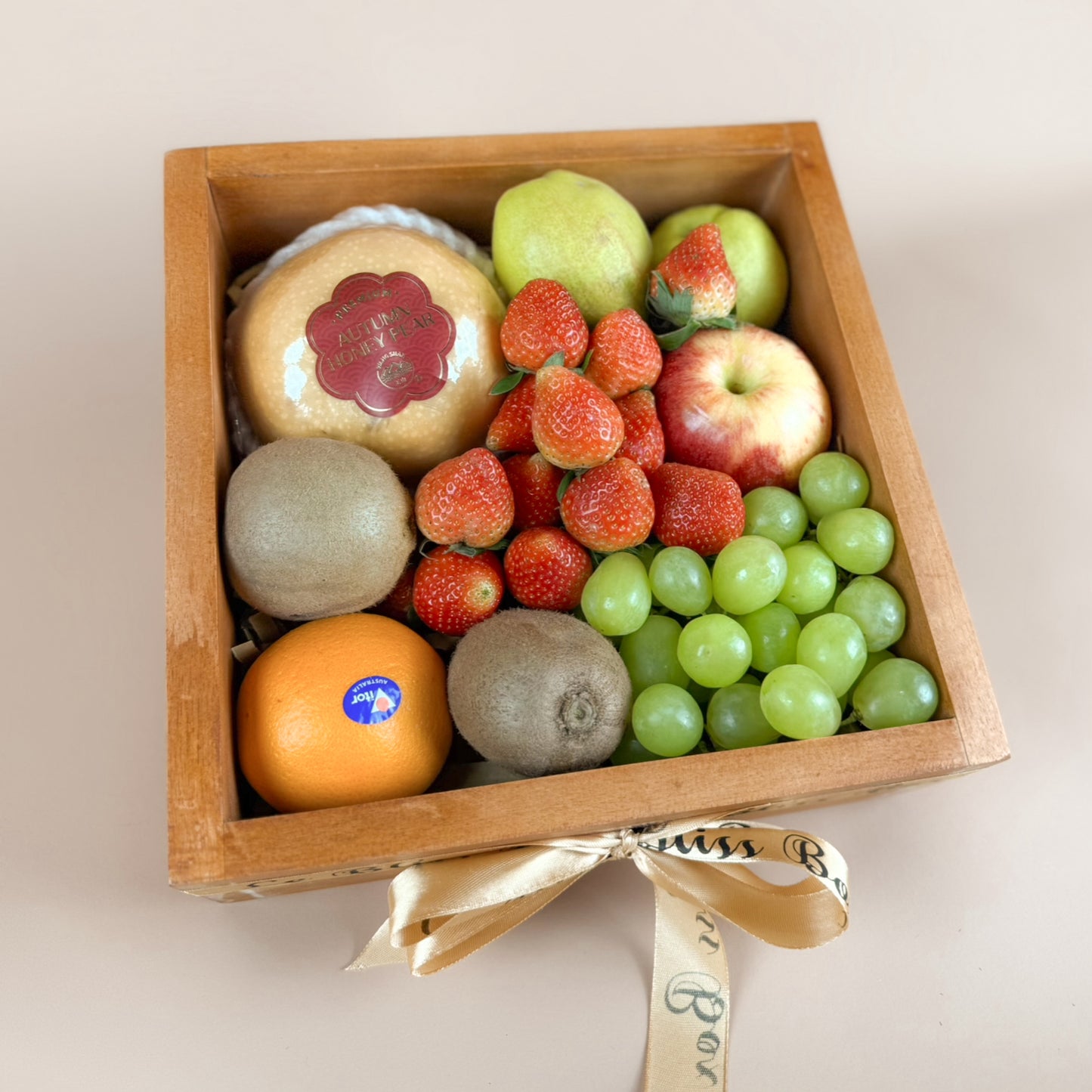 Petite Vale Wooden Fruit Box