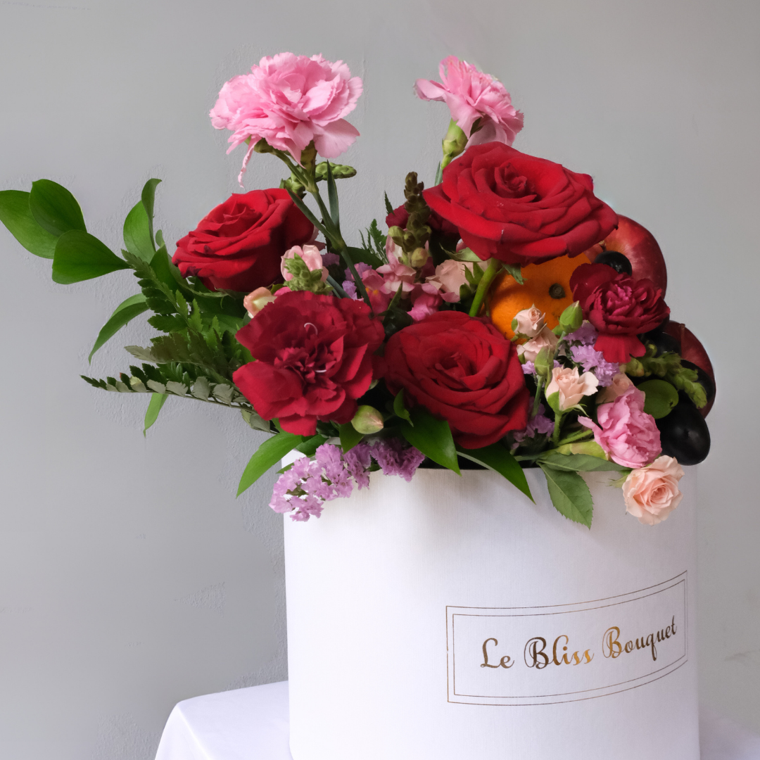 Blooming Box Fruit Parcel - Le Bliss Bouquet