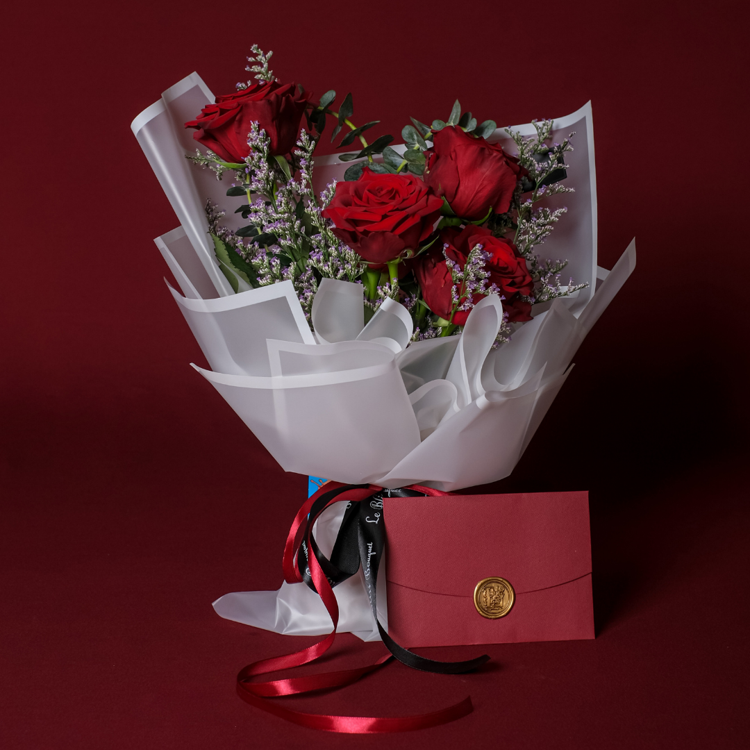 Blissful Ecuadorian Roses Bouquet - Le Bliss Bouquet