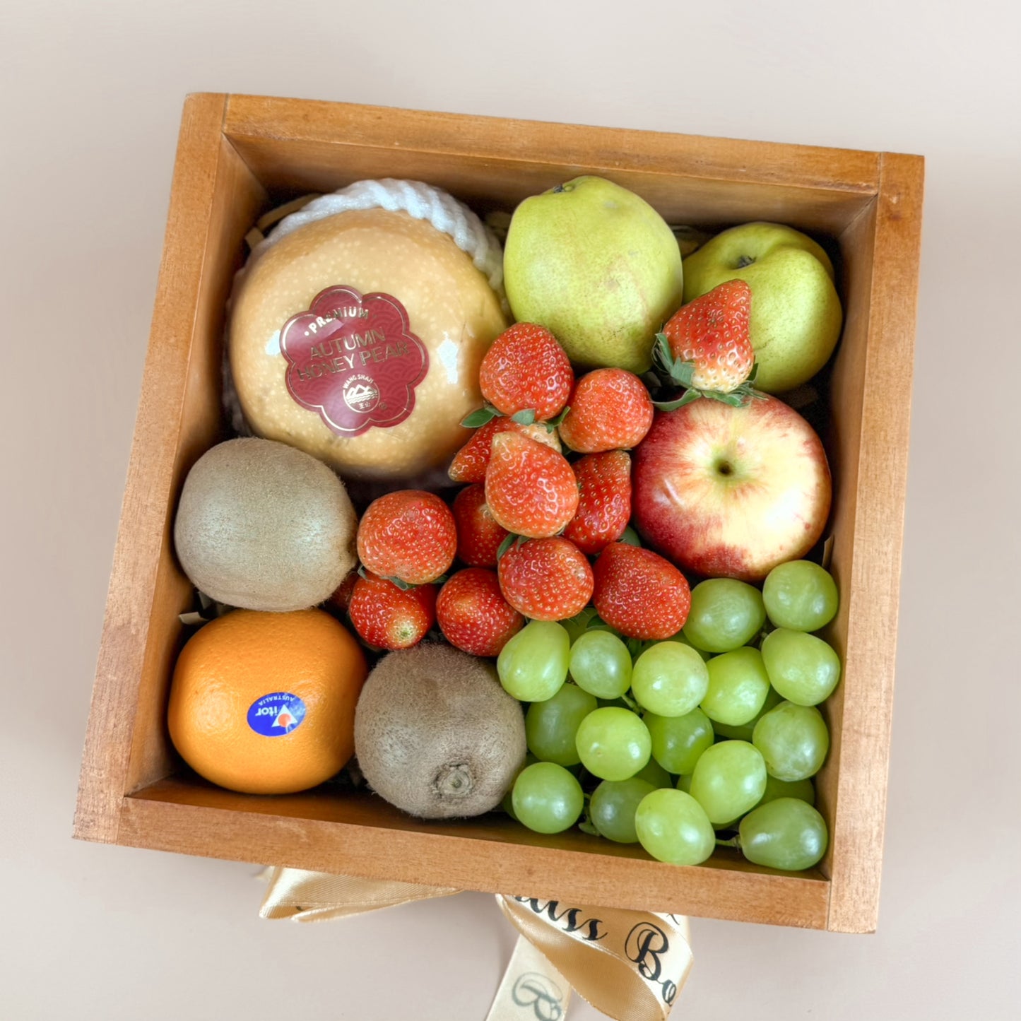 Petite Vale Wooden Fruit Box