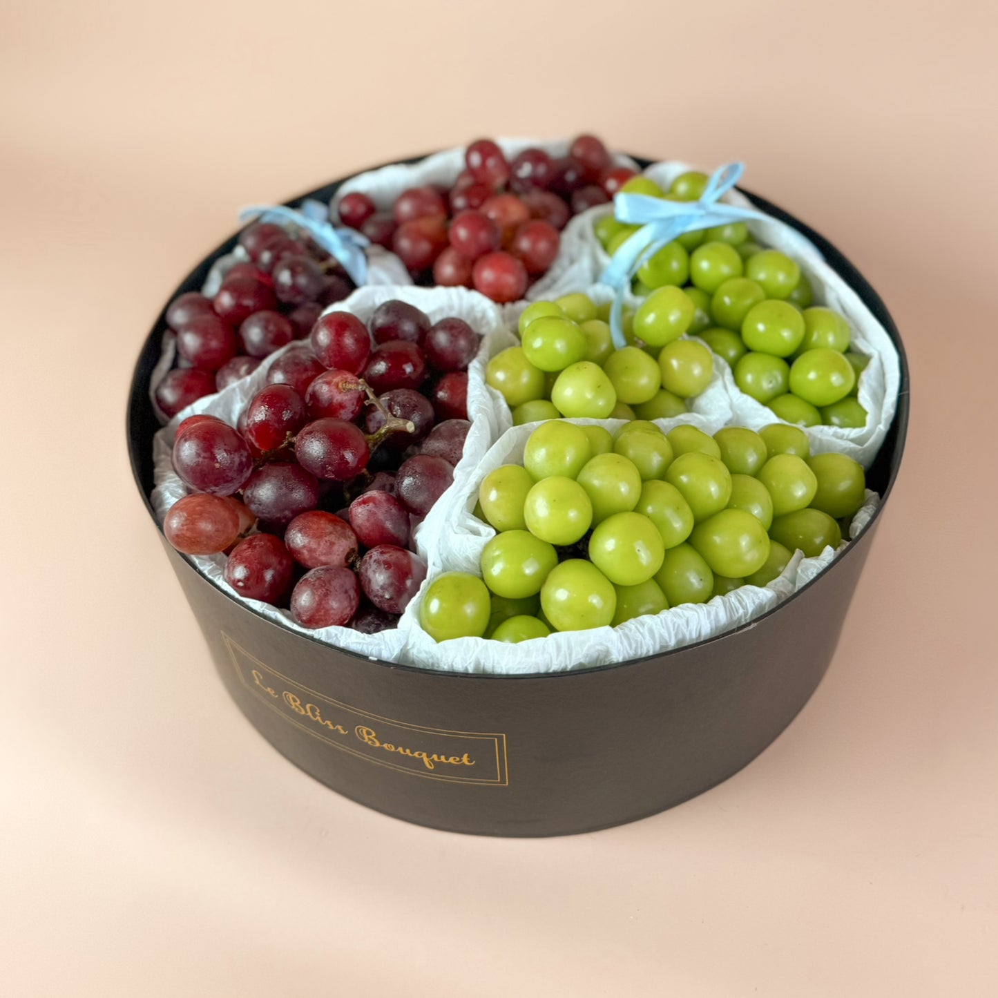 Classic Duo Grape Grand Round Box
