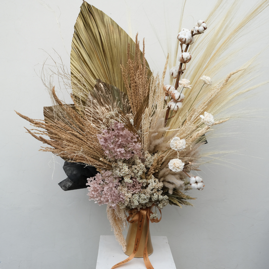 Wayang-Inspired Everlasting Vase Arrangement - Le Bliss Bouquet