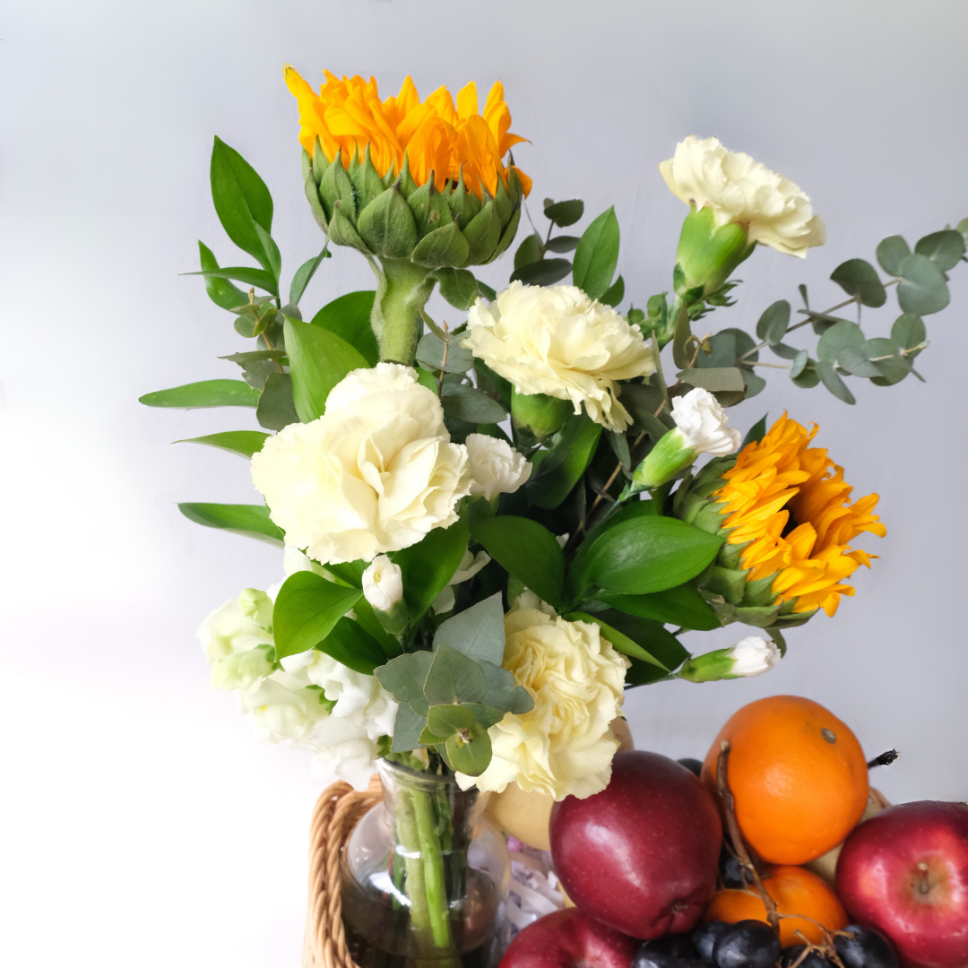 Sunflower Fruit Parcel - Le Bliss Bouquet