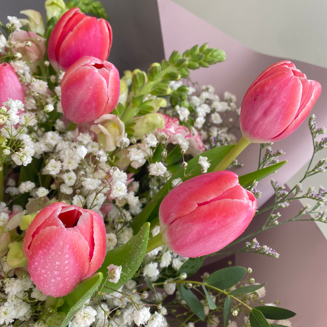 Tulip Kung Fu Bouquet - Le Bliss Bouquet