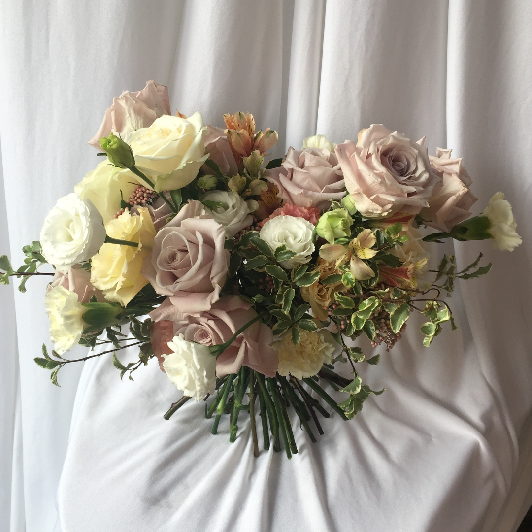 Quicksand Rose Bridal Bouquet