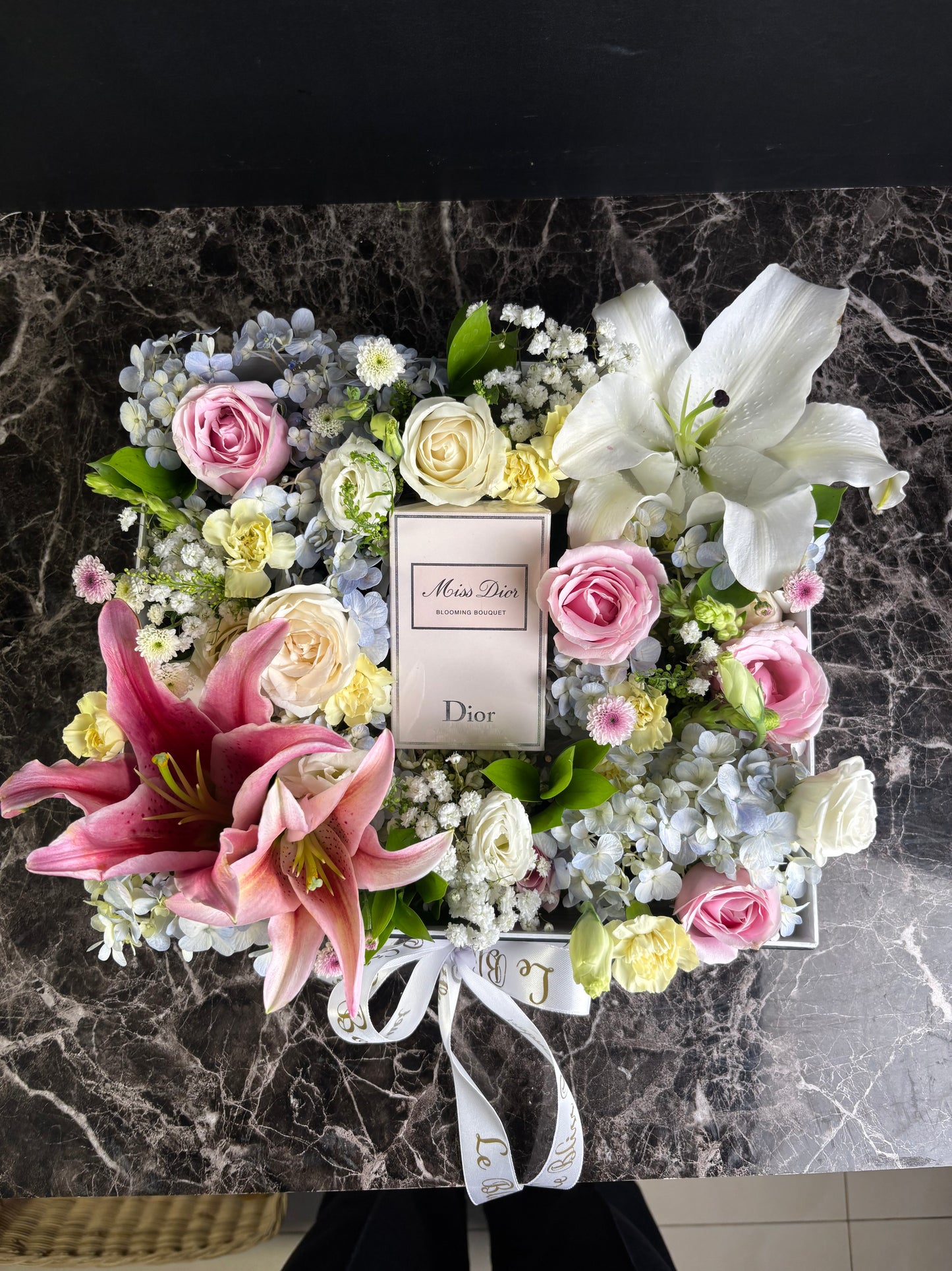 Miss Dior Perfume Flower Box