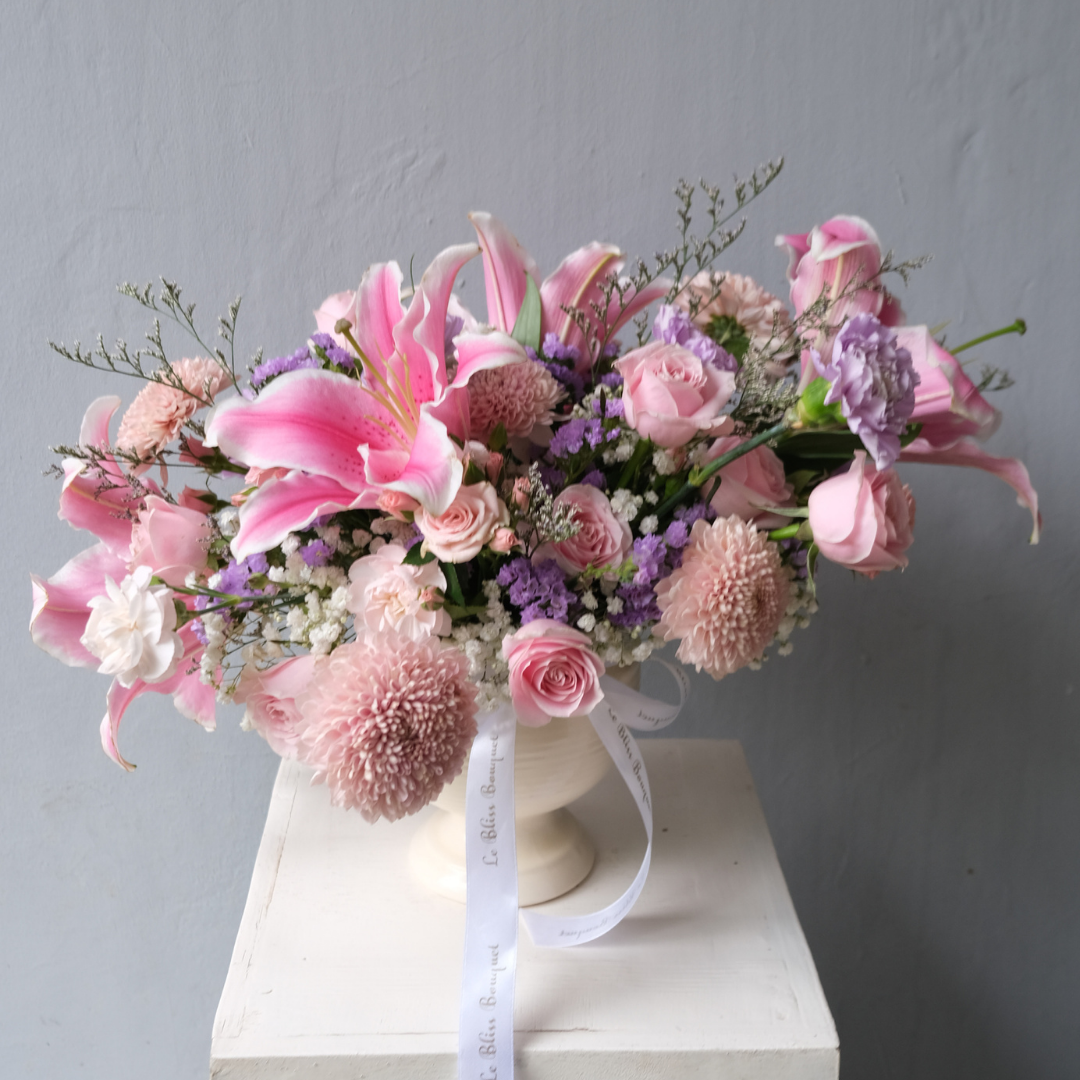 Sweet Pink Theme Vase