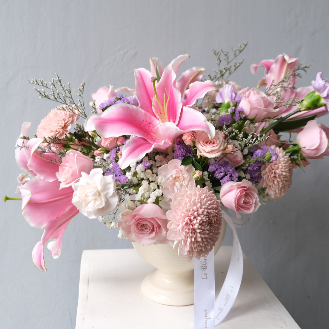 Sweet Pink Theme Vase