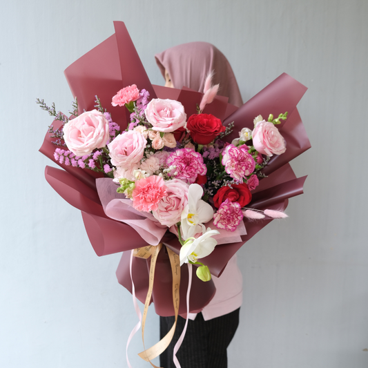 Sweet Elegant Orchid Bouquet - Le Bliss Bouquet
