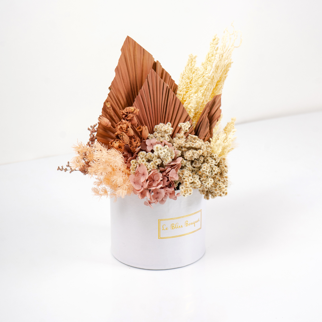 Red Clay Everlasting Bloombox 2nd Home Decor Collection - Le Bliss Bouquet