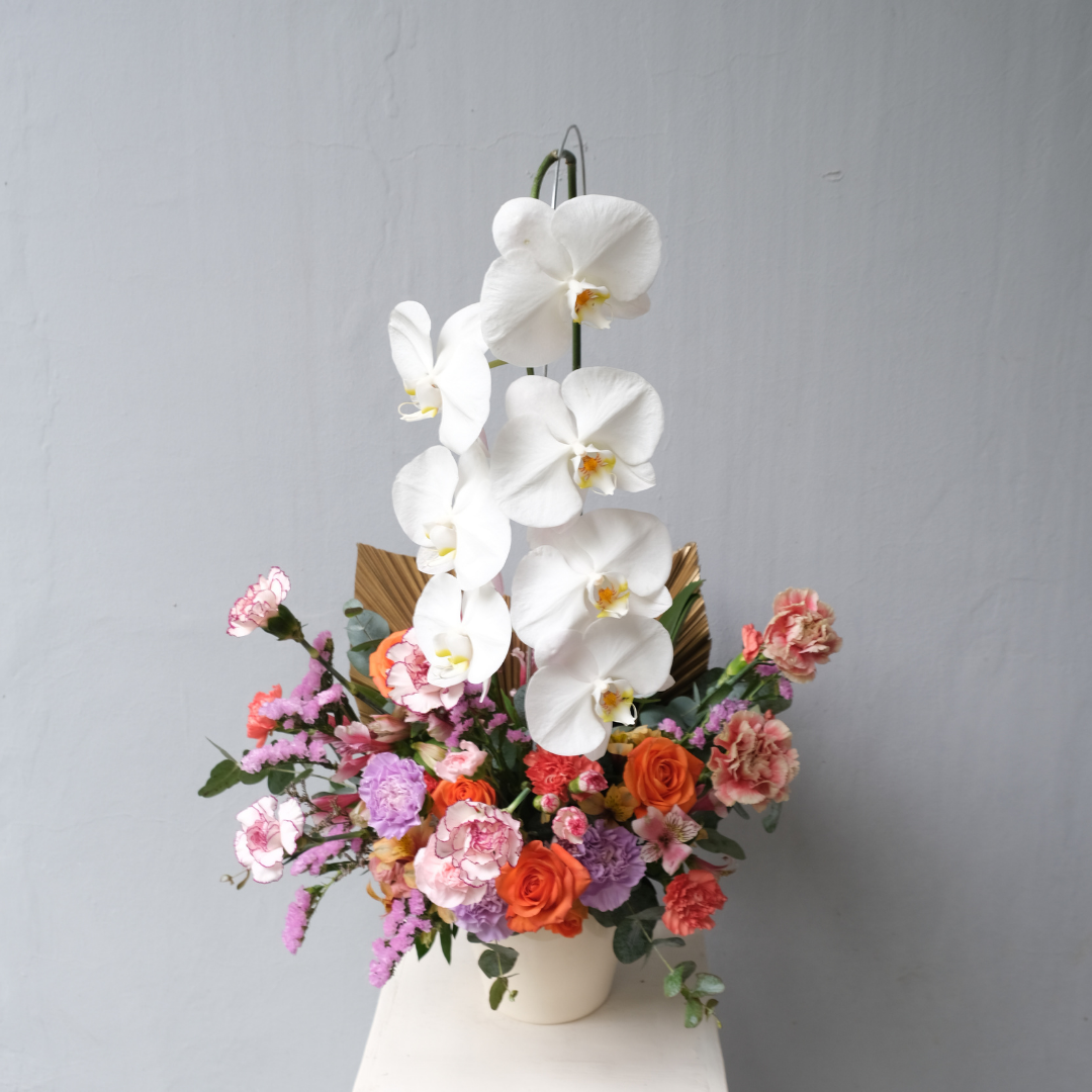 Orchid Vase - Le Bliss Bouquet