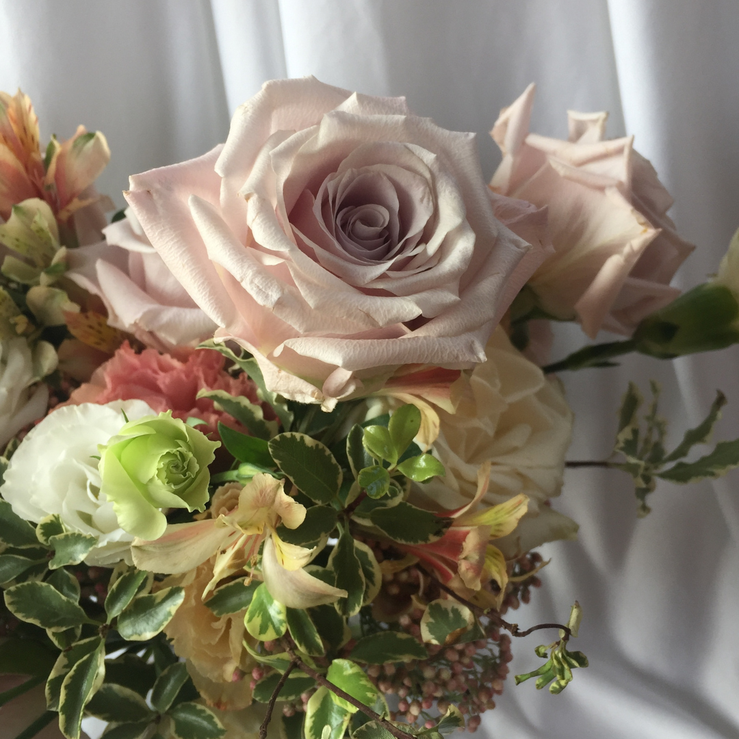 Quicksand Rose Bridal Bouquet