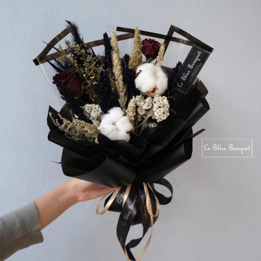 Everlasting Dried Flower Smallie Bouquet - Le Bliss Bouquet