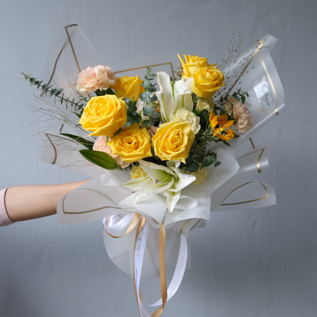 Yellow Sunshine Bouquet