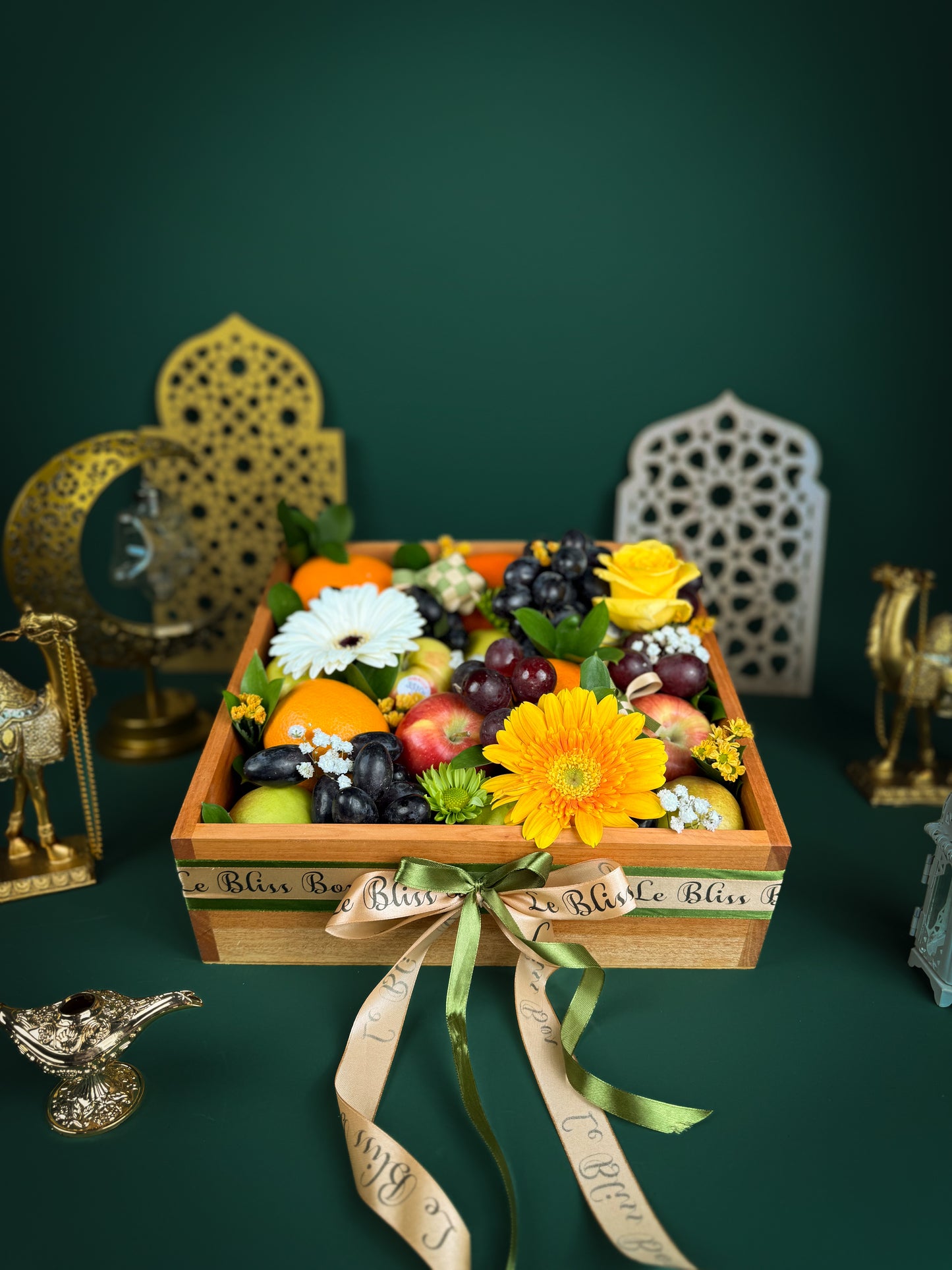 Arabian Wooden Fruit Box