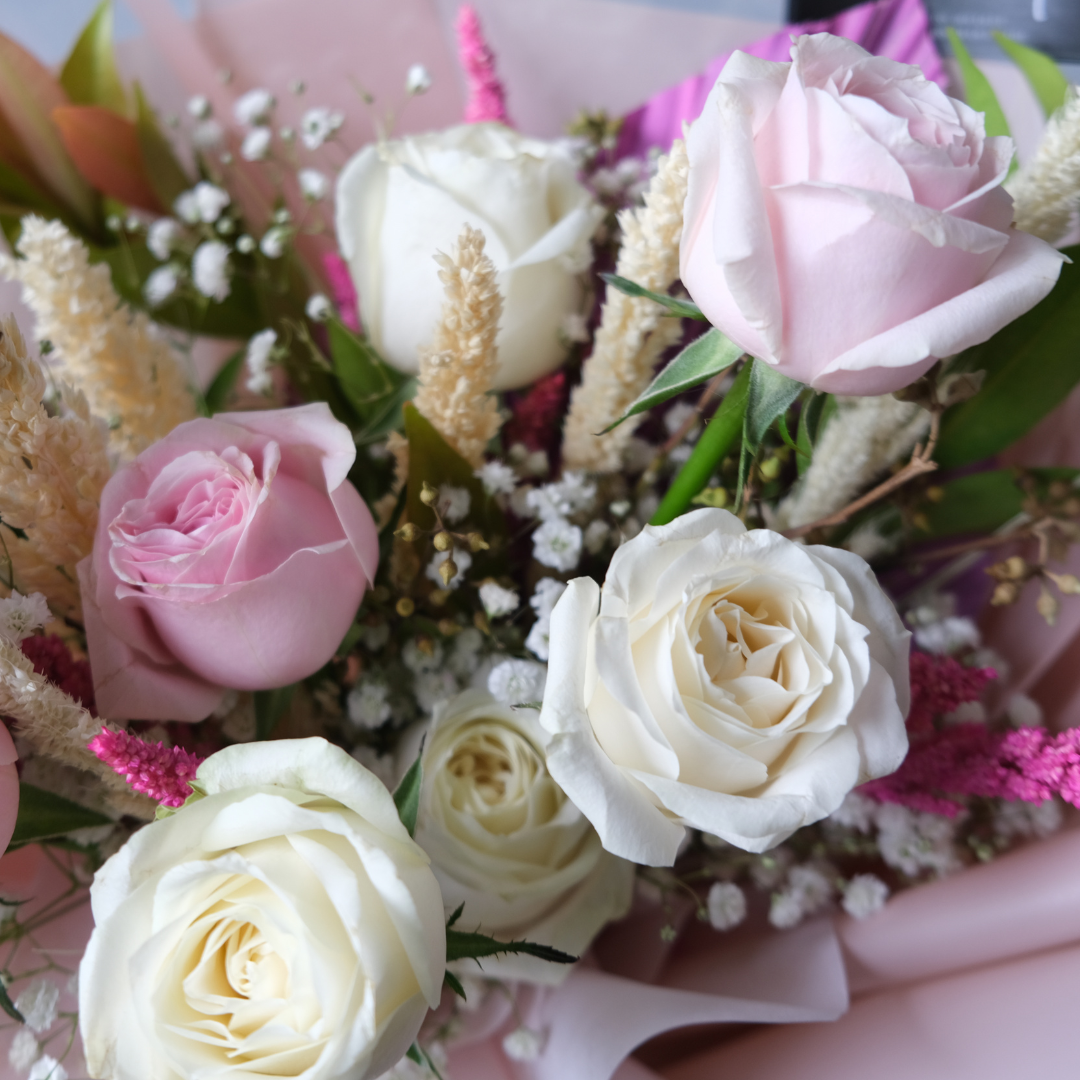 Sweet Pea Orchid Medium Bouquet