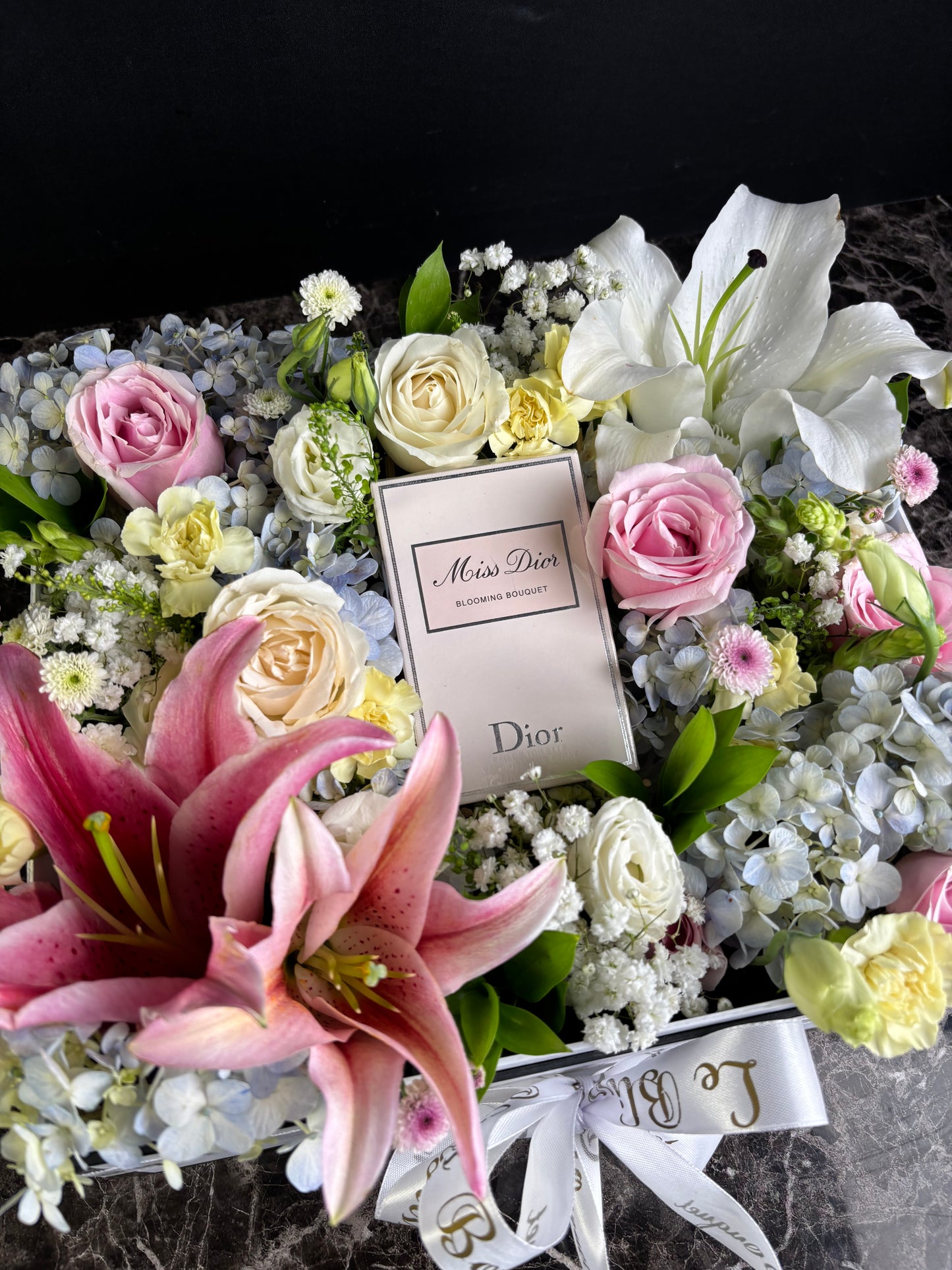 Miss Dior Perfume Flower Box