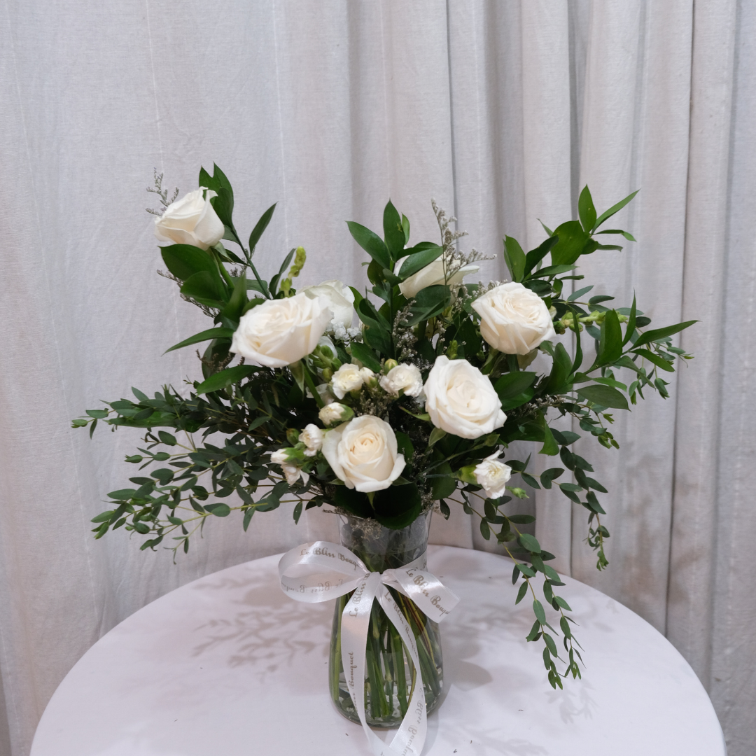 Classic Rustic Bouquet in a Vase