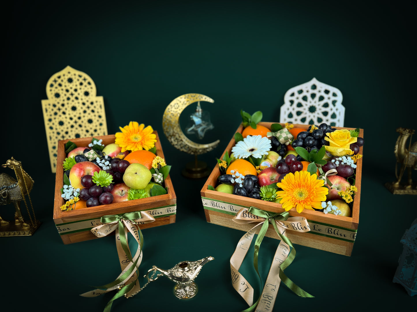 Arabian Wooden Fruit Box