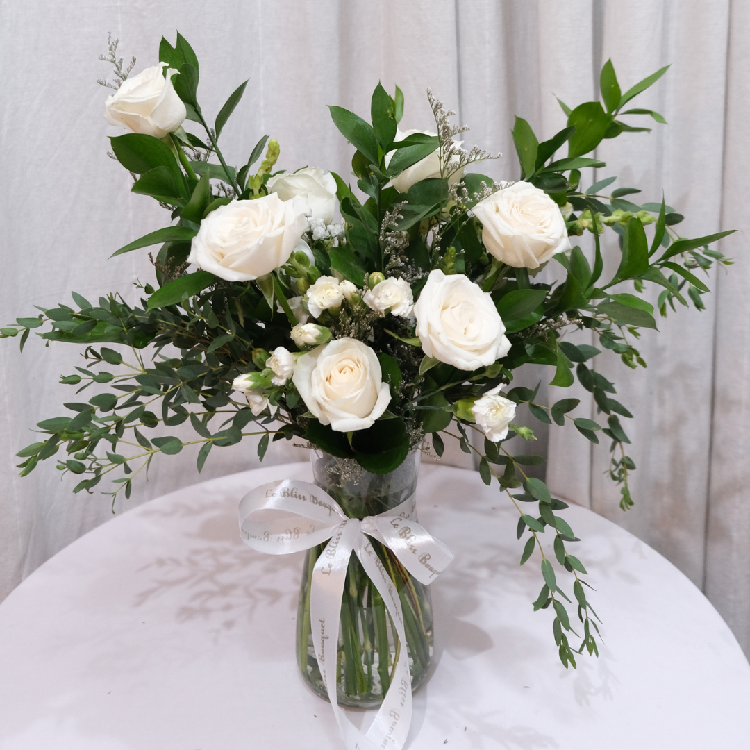 Classic Rustic Bouquet in a Vase