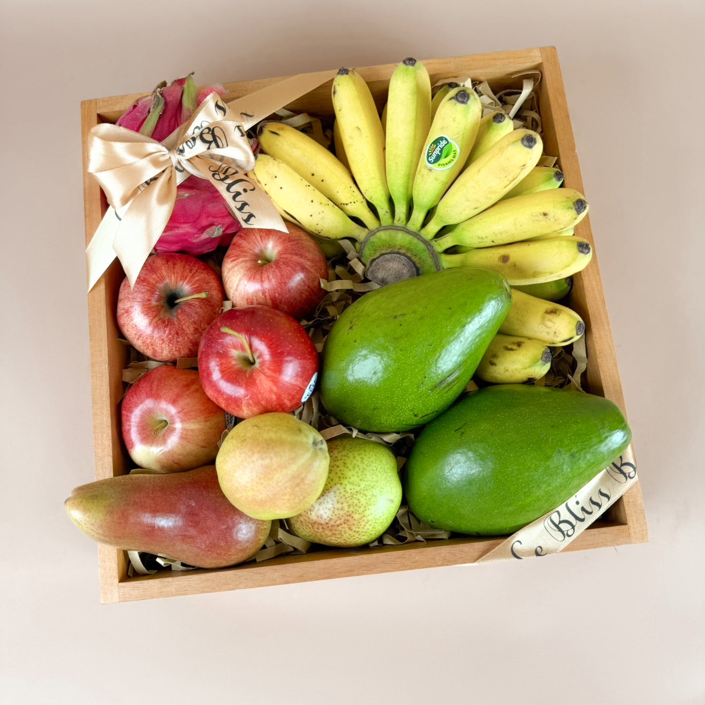 Gentle Selection Wooden Fruit Box