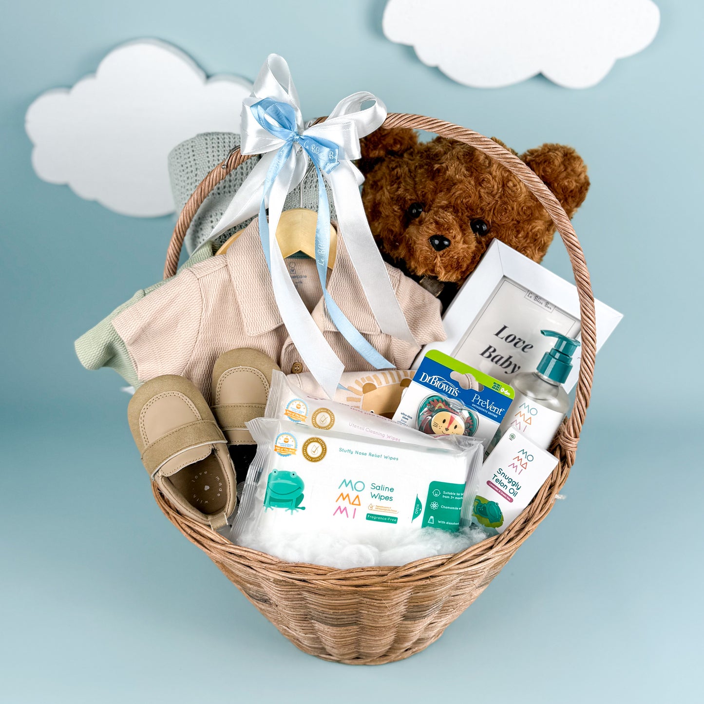 Blue Haven Baby Basket
