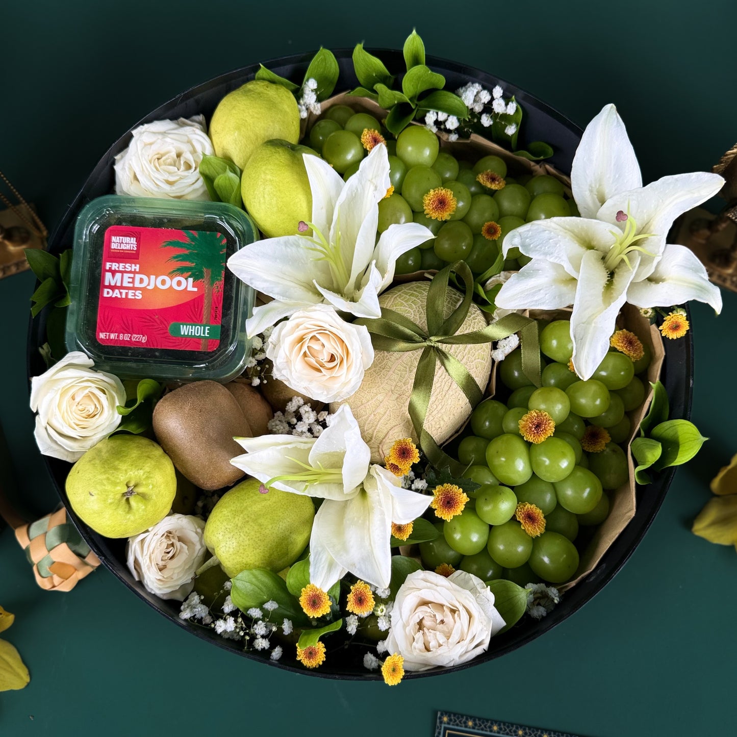 Medjool Verdant Grand Round Box