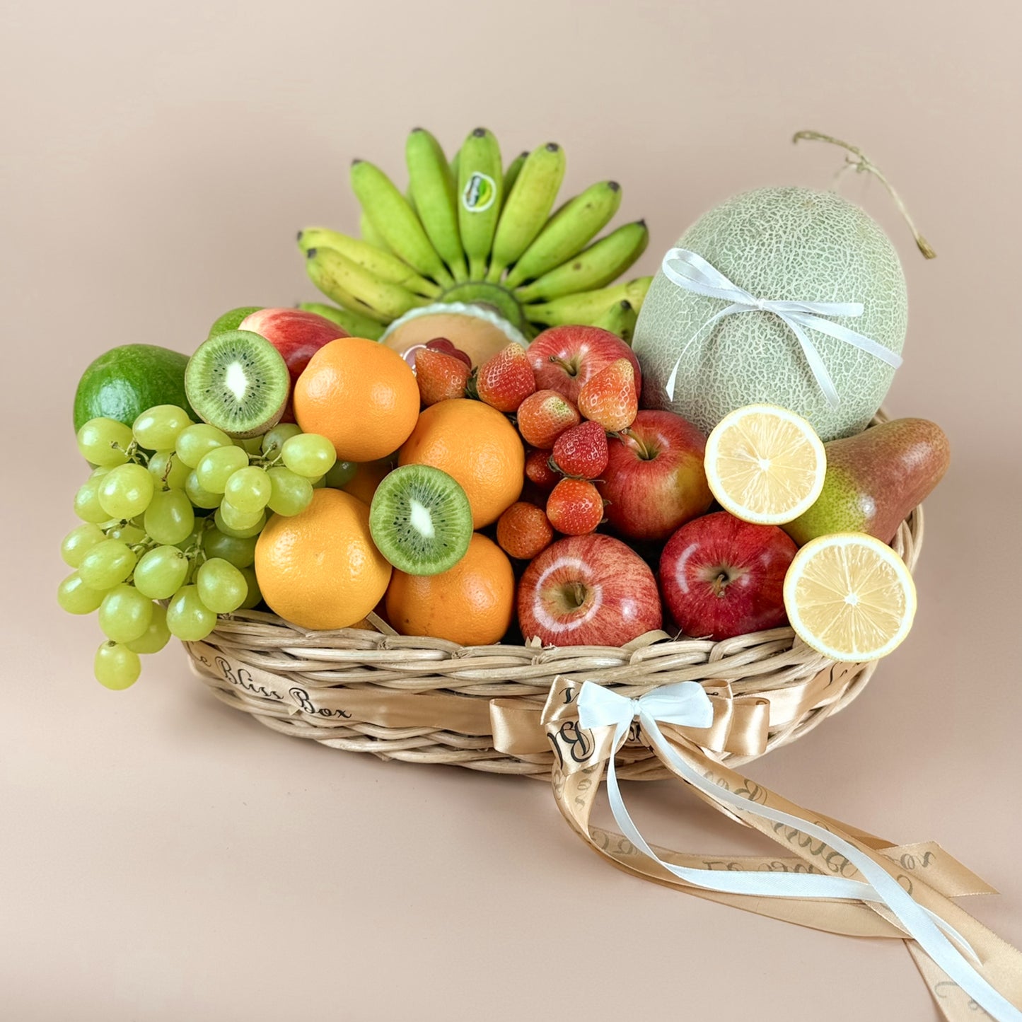 Verdant Harvest Fruit Basket