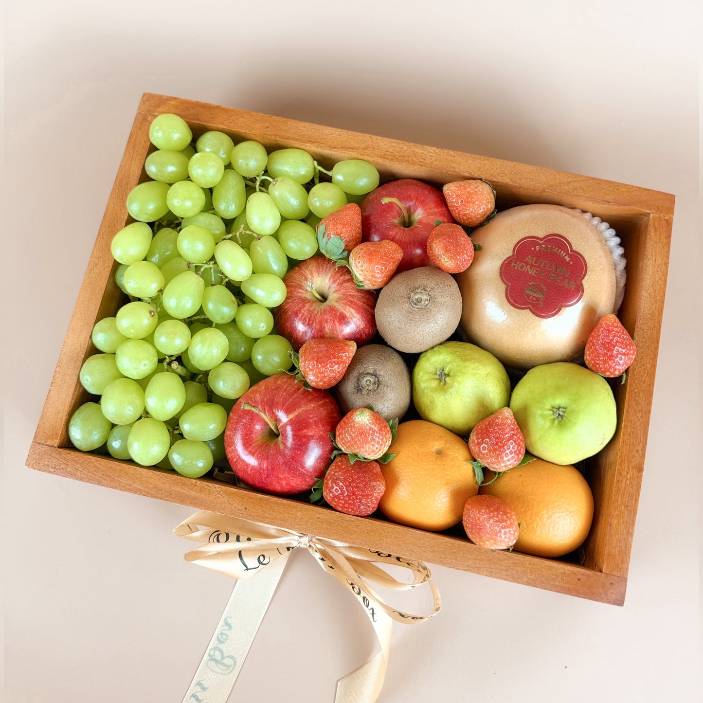 Golden Vale Wooden Fruit Box