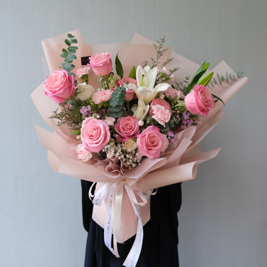 Hermosa Rose and Lily XL Bouquet