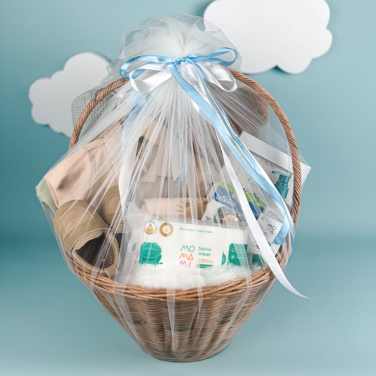 Blue Haven Baby Basket