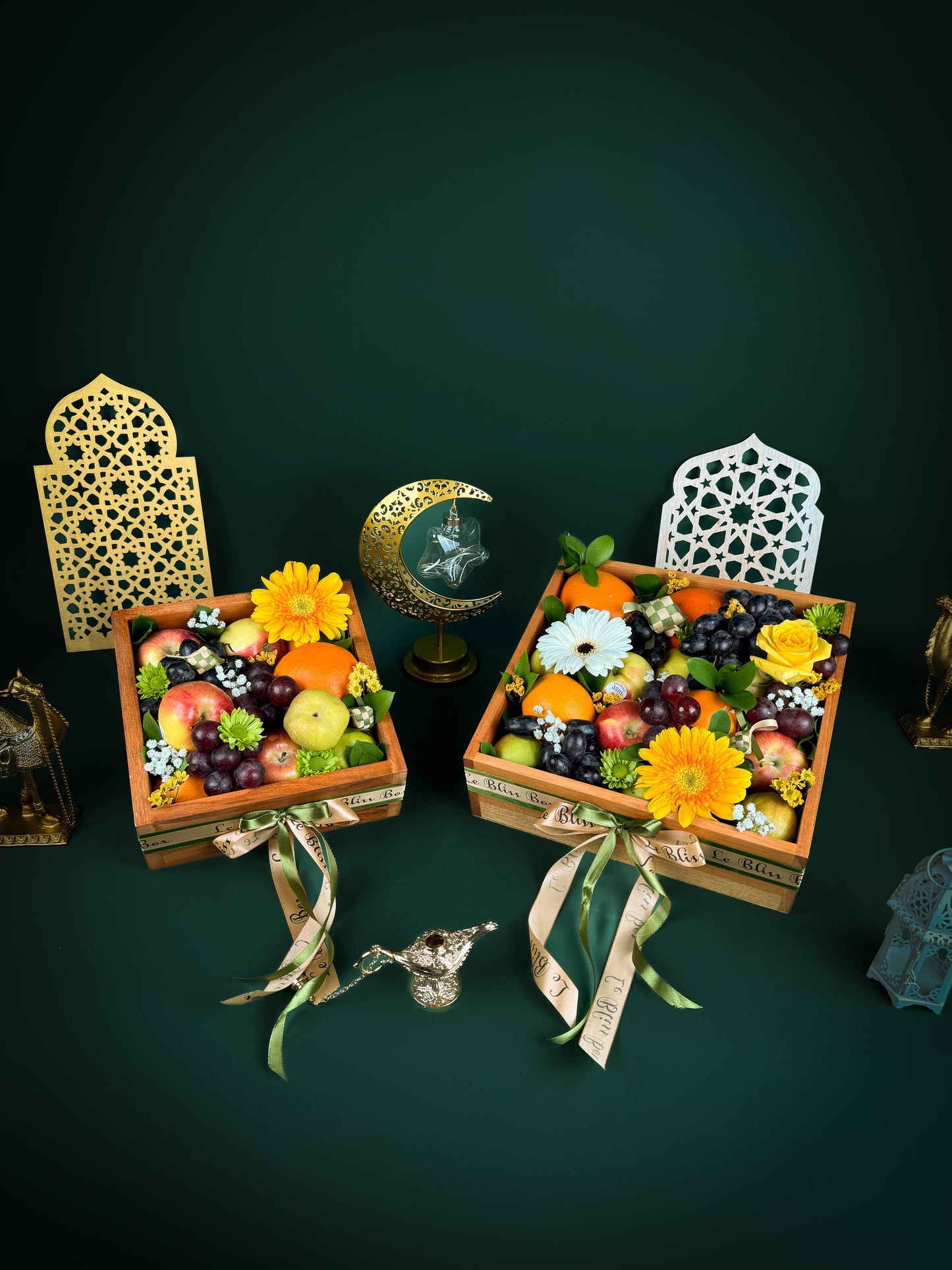 Arabian Wooden Fruit Box