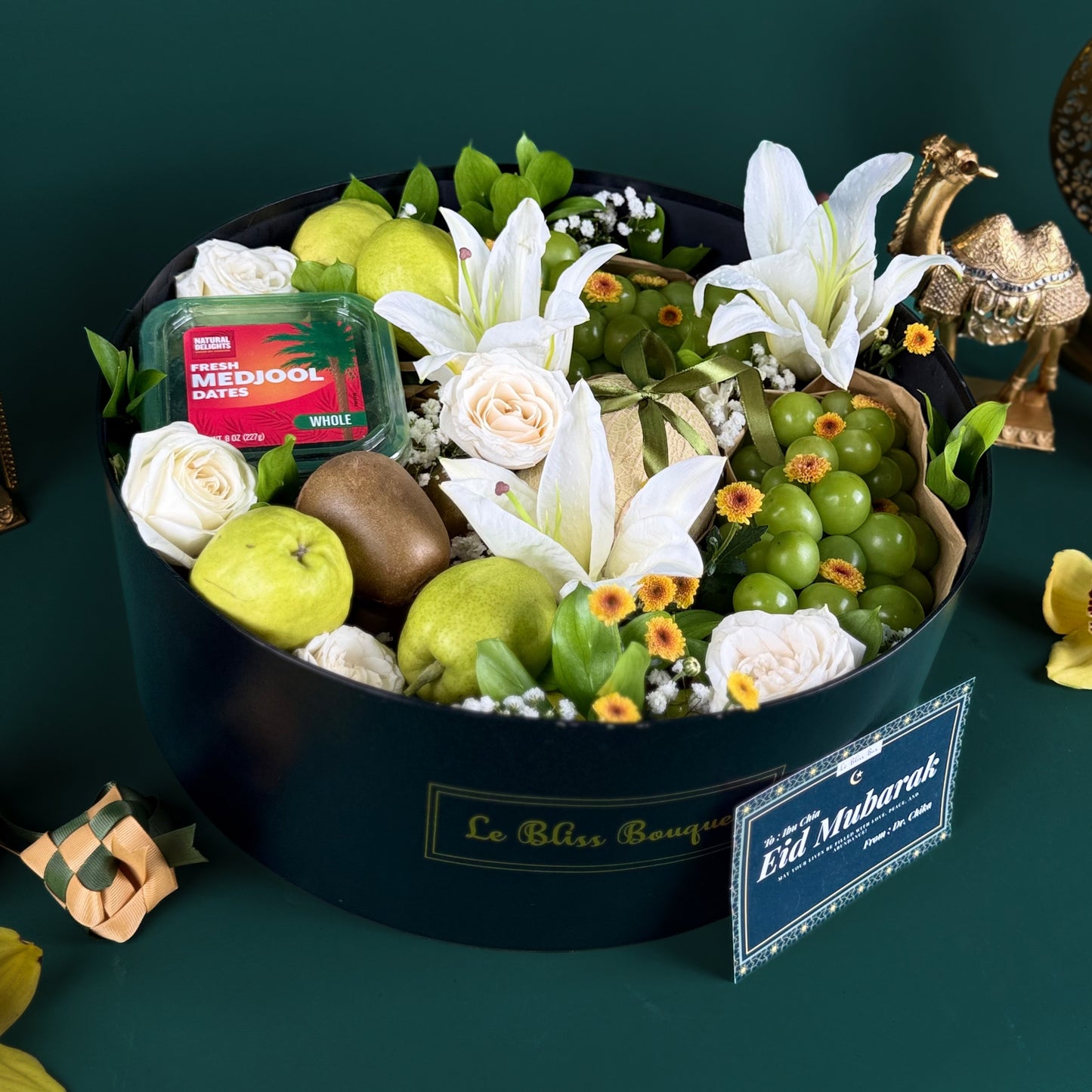 Medjool Verdant Grand Round Box