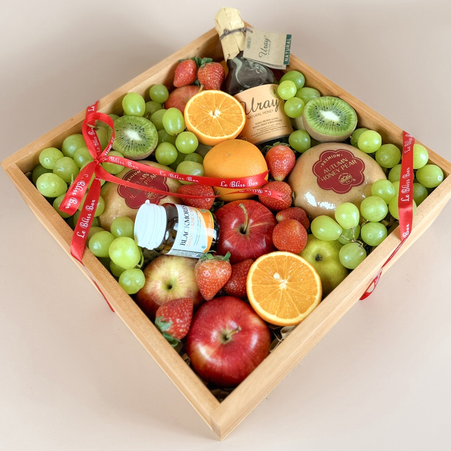 Honey Vit Wooden Fruit Box